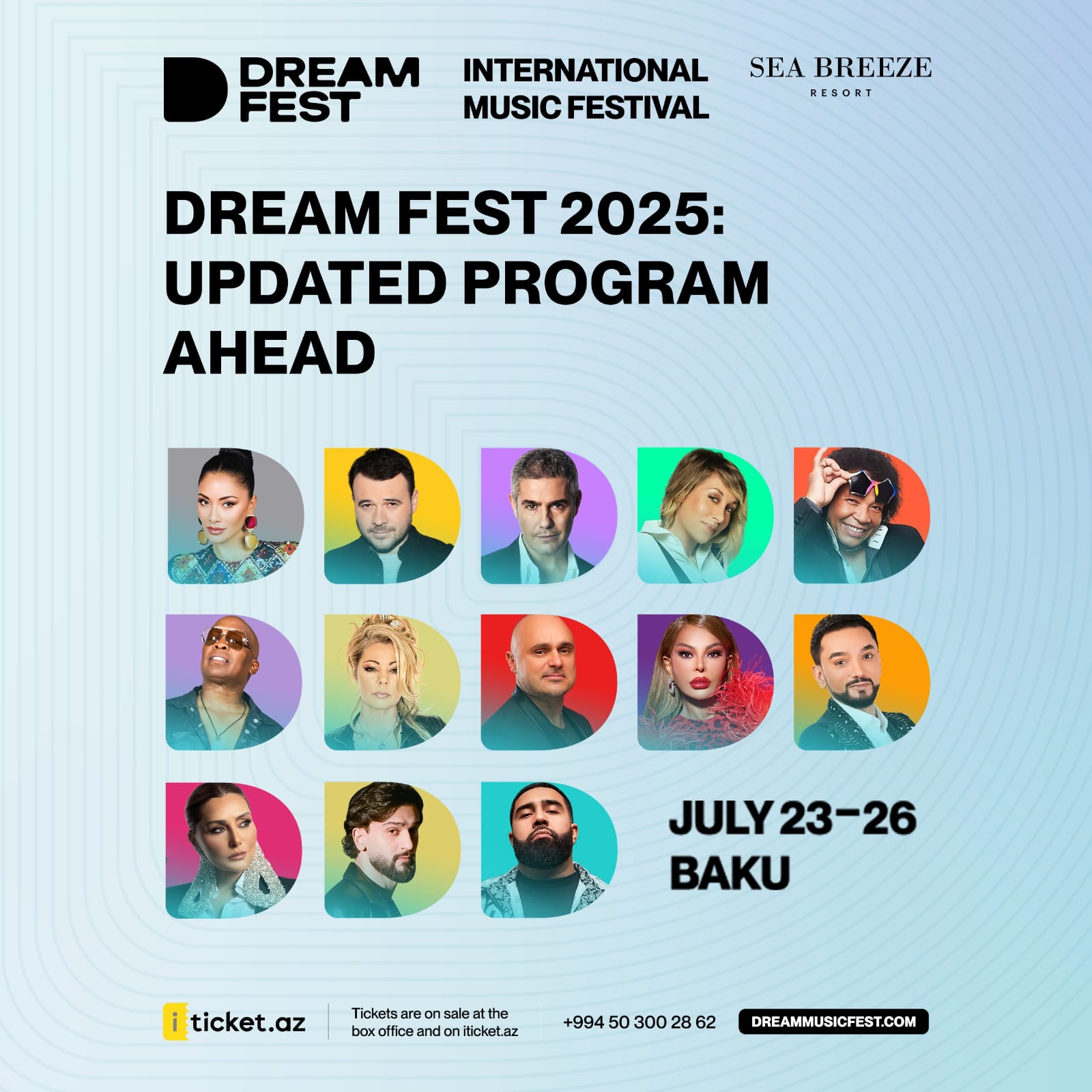 Beynəlxalq Musiqi Festivalı DREAM FEST 2025 yenilənmiş proqramla keçiriləcək