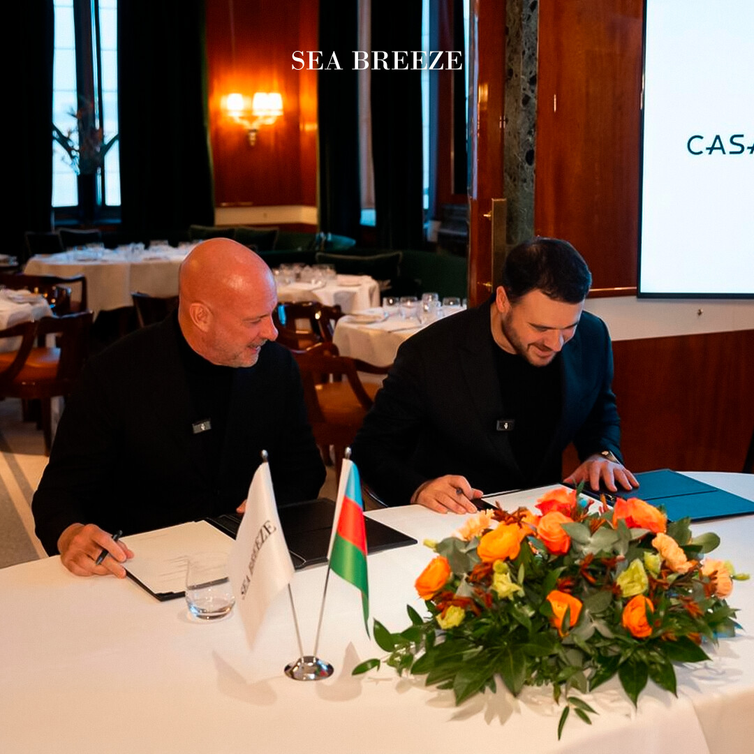 Sea Breeze-də yerləşəcək Azərbaycanın ən hündür binasında beşulduzlu Cipriani hoteli fəaliyyət göstərəcək