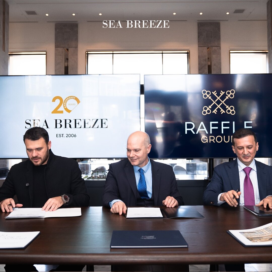 Sea Breeze və Raffle Group, Accor Group ilə birlikdə layihə üzrə saziş imzalayıb